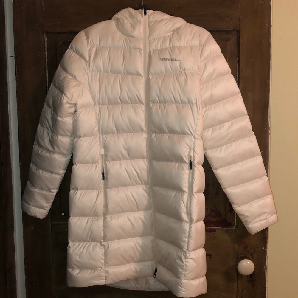 Women’s medium white Merrell winter coat